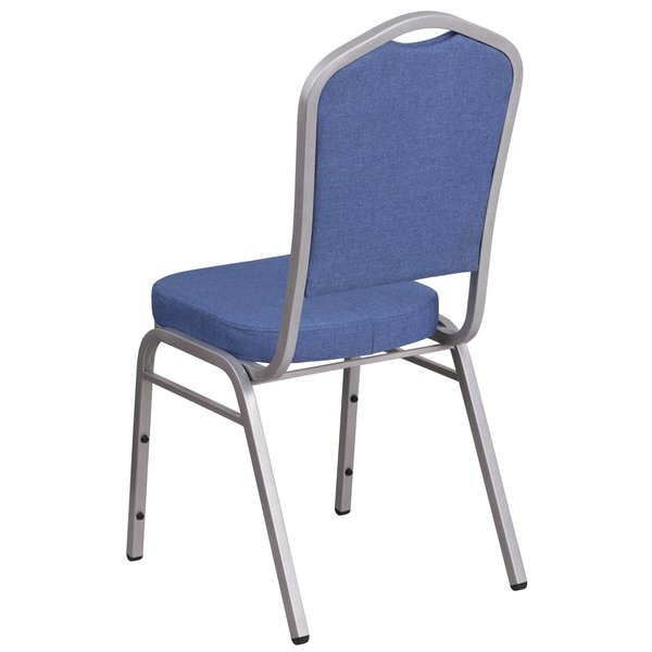 Blue Fabric Banquet Chair