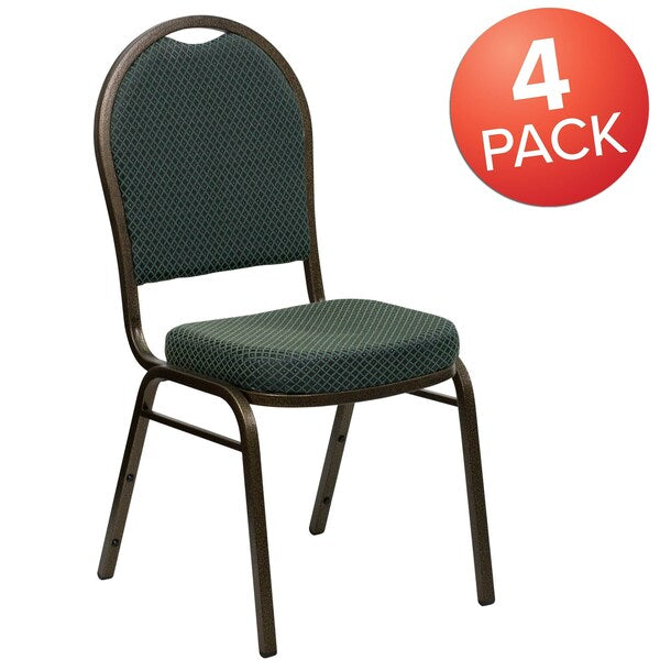 Green Fabric Banquet Chair