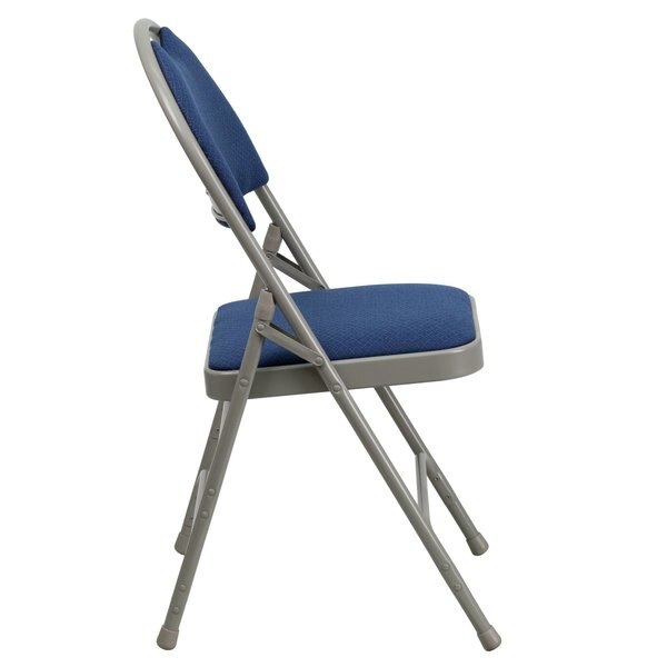 Navy Fabric Folding Chair