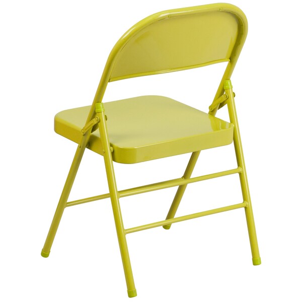 Twisted Citron Folding Chair