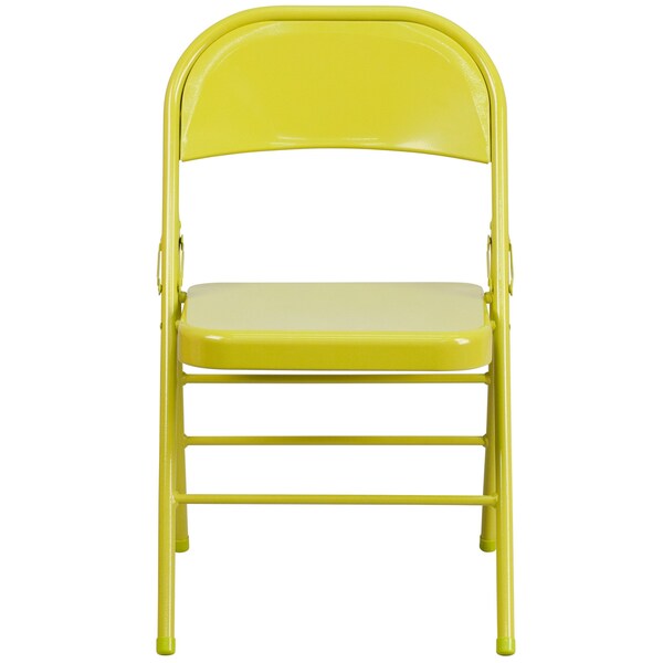 Twisted Citron Folding Chair