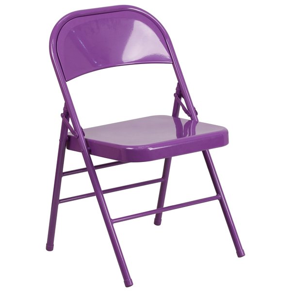 Impulsive Purple Folding Chair
