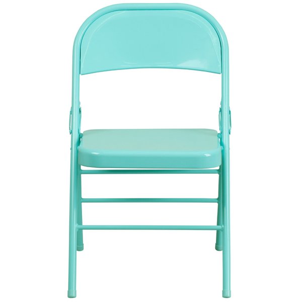 Tantalizing Teal Folding Chair
