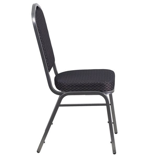 Black Fabric Banquet Chair