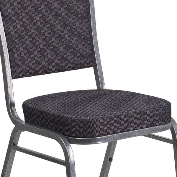 Black Fabric Banquet Chair