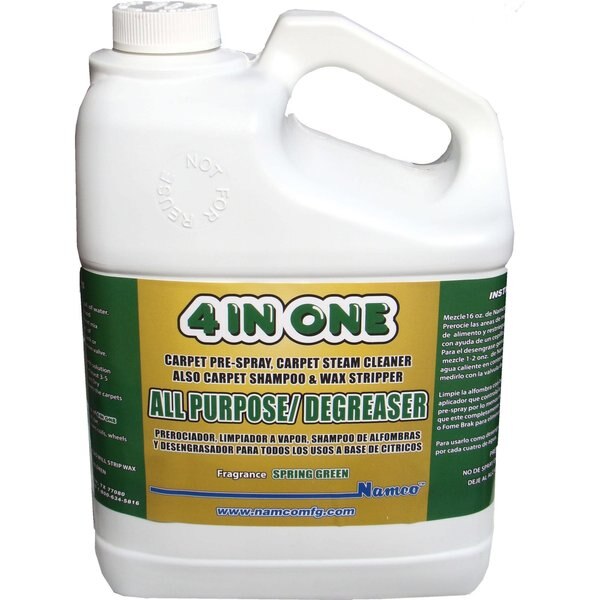 Carpet Pre-Spot Degreaser And Cleaner, 4 In 1, 1 gal.