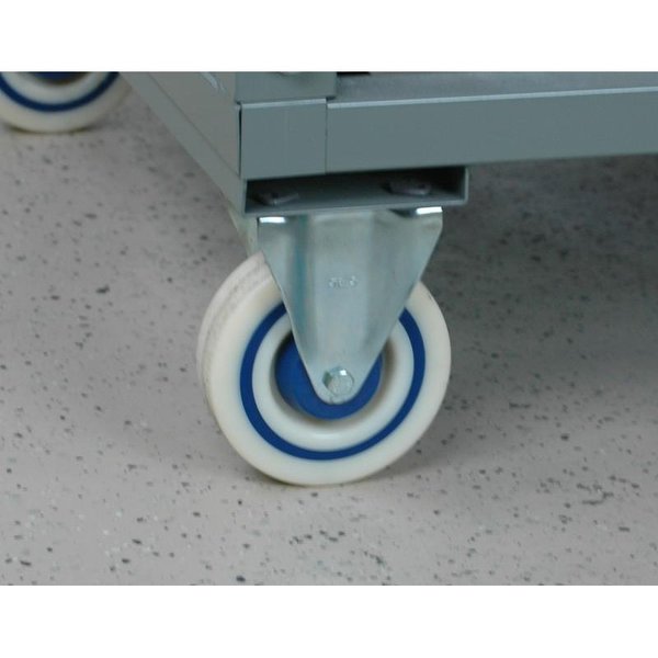 Sloped Steel Shelf Cart