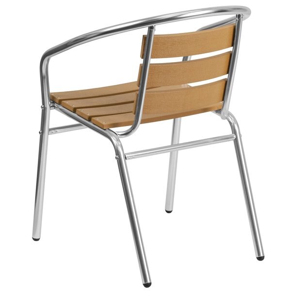 4 Pack Commercial Aluminum Restaurant Stack Chair
