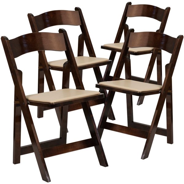 Fruitwood Folding Chair