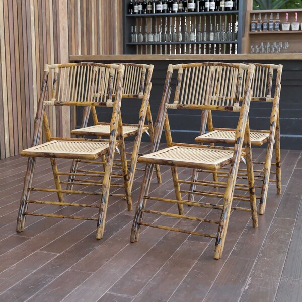 American Champion Bamboo Folding Chair