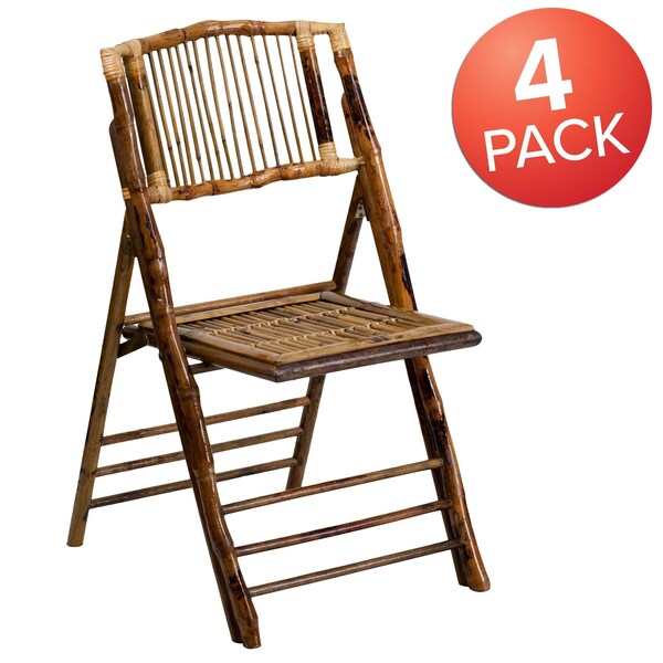 American Champion Bamboo Folding Chair