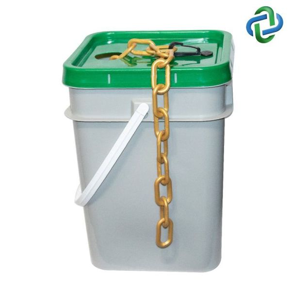 Gold Plastic Chain Pail 3