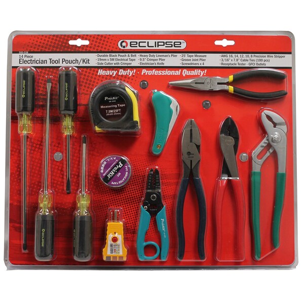 Tool Kit w/Pouch 14pc