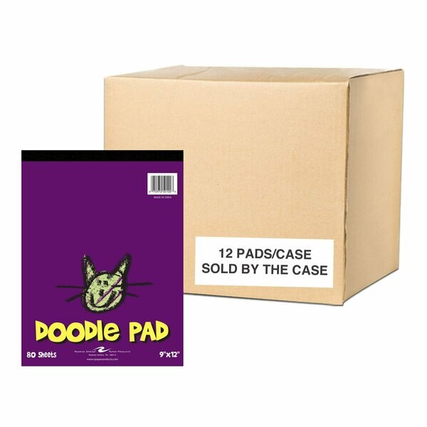 Case of Kids Doodle Paper Pad, 9