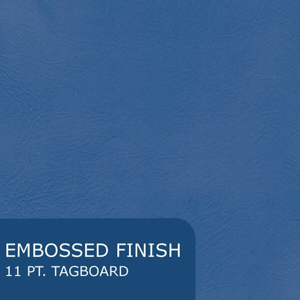 Case of Dark Blue Paper Pocket Folders, 11.75