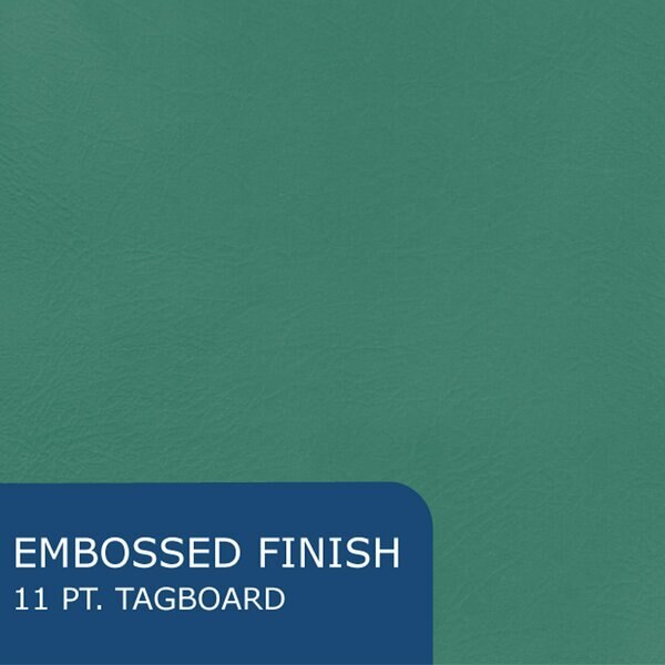 Case of Green Paper Pocket Folders, 11.75