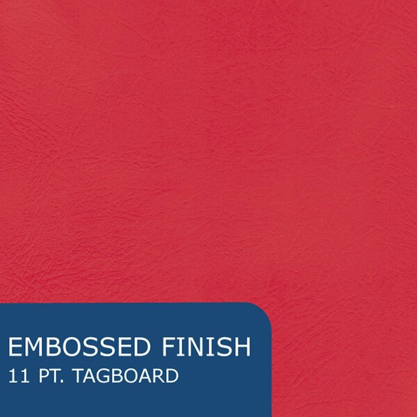 Case of Red Paper Pocket Folders, 11.75