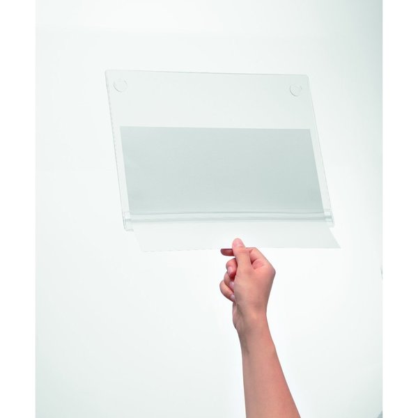 Self-Adhesive Sign Holder, Letter S, PK5