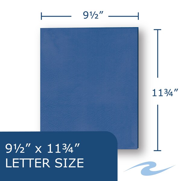 Case of 100 Pocket Folders in Counter Display, 11.75