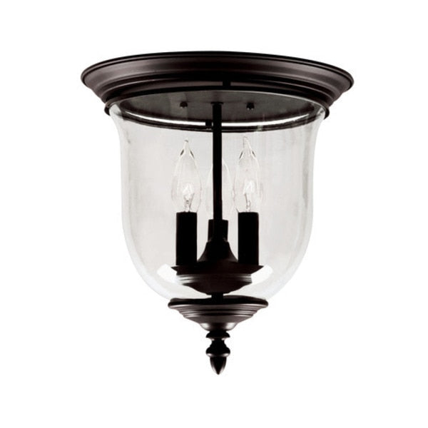 Legacy 3 Light Bronze Ceiling Mount