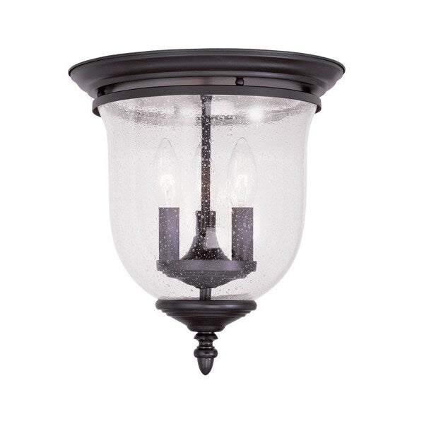 Legacy 3 Light Bronze Ceiling Mount