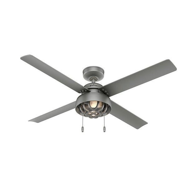 Ceiling Fan, 52 in. Blade Dia., Single Phase, 120