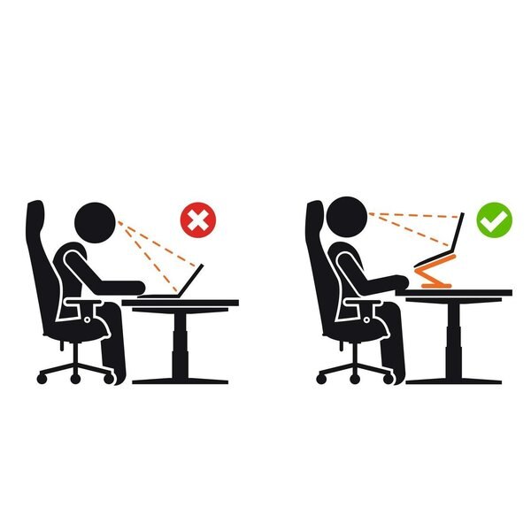 Folding Adjustable Laptop Stand, For Lap