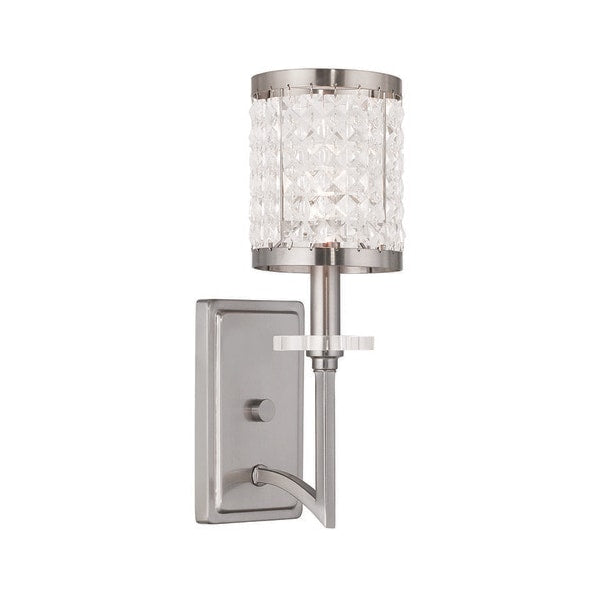 Grammercy 1 Light Brushed Nickel Wall Sconce