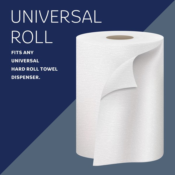 Hard Roll Paper Towels with Premium Absorbency Pockets, 1.75