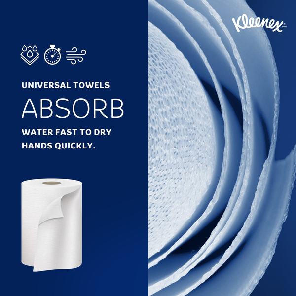 Hard Roll Paper Towels with Premium Absorbency Pockets, 1.75