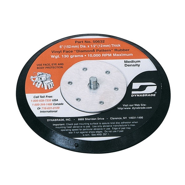 Vacuum Disc Pad, 152mm dia.