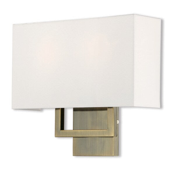 Pierson 2 Light Antique Brass ADA Wall S