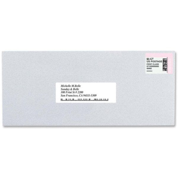 Printer Label, 1-1/8