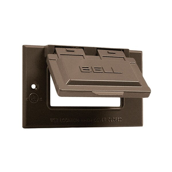 1 -Gang Horizontal Weatherproof Cover, 4.563