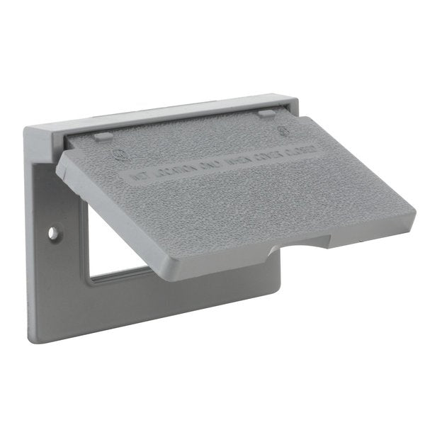 1 -Gang Horizontal Weatherproof Cover, 4.5