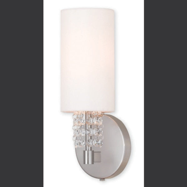 Carlisle 1 Light Brushed Nickel ADA Wall