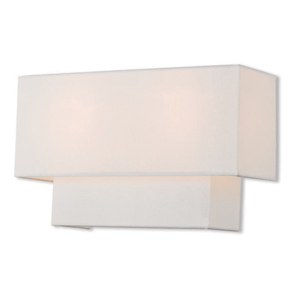 Claremont 2 Light Brushed Nickel ADA Wall Sconce