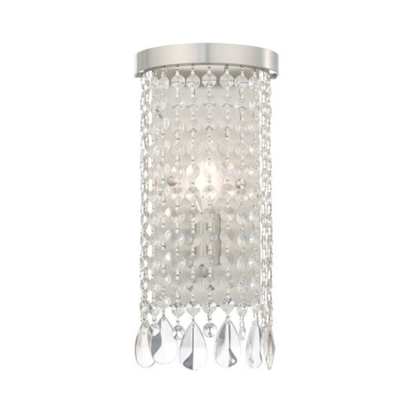 Elizabeth 1 Light Brushed Nickel ADA Wall Sconce