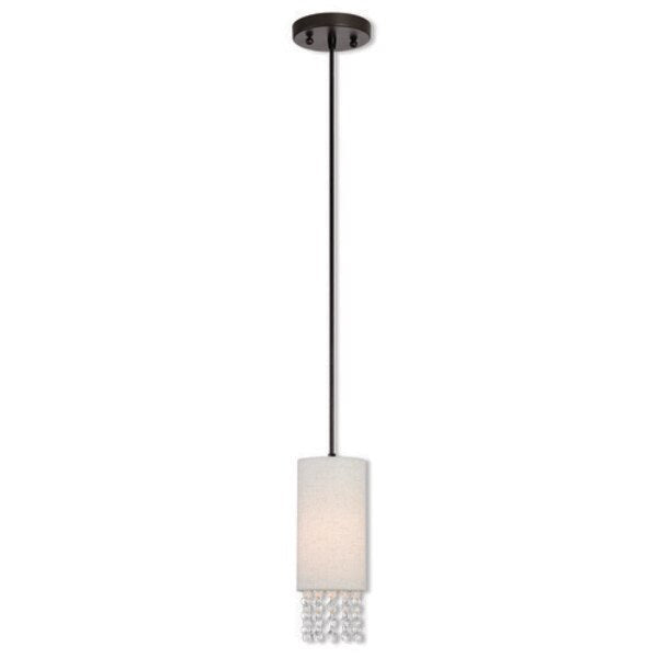 Carlisle 1 Light English Bronze Mini Pendant