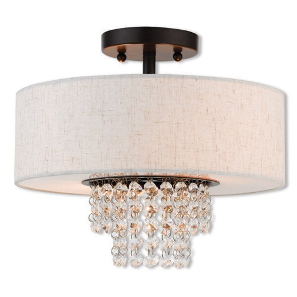 Carlisle 2 Light English Bronze Ceiling
