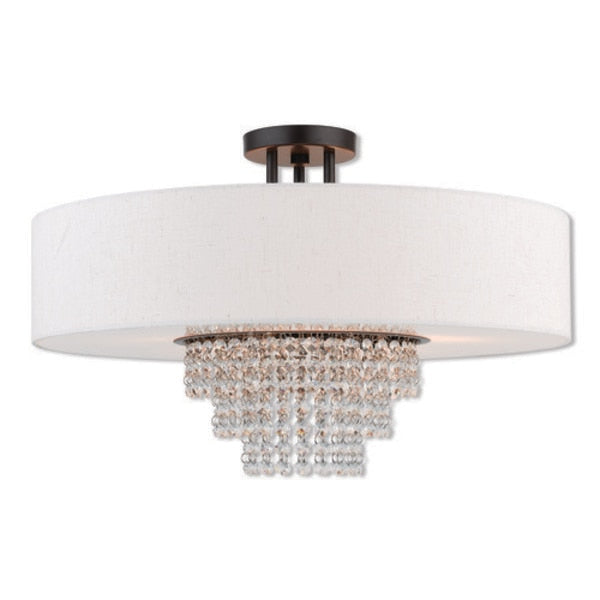 Carlisle 5 Light English Bronze Ceiling