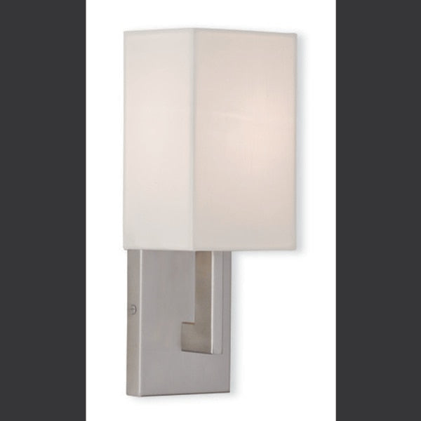 Hollborn 1 Light Brushed Nickel Wall Sconce