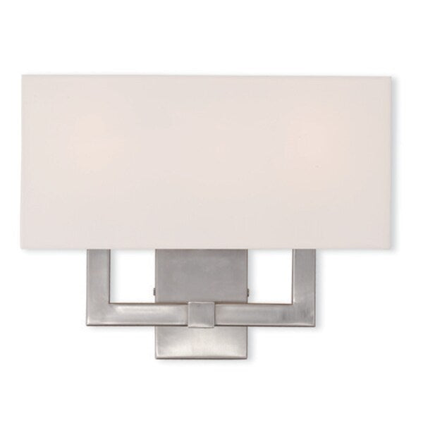 Hollborn 3 Light Brushed Nickel Wall Sconce