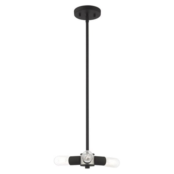 Copenhagen 3 Light Black Mini Chandelier