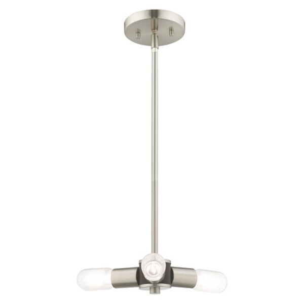 Copenhagen 3 Light Brushed Nickel Mini C