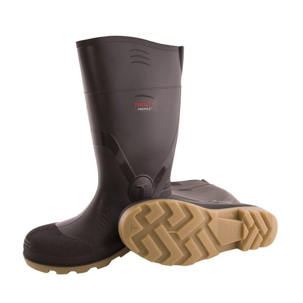 Profile Knee Boots, Brown, Size 5, Mens, 15