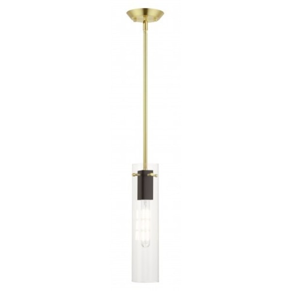 Satin BrassPendant, 1 Light