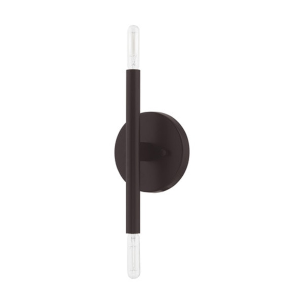 Copenhagen 2 Light Bronze ADA Wall Sconce