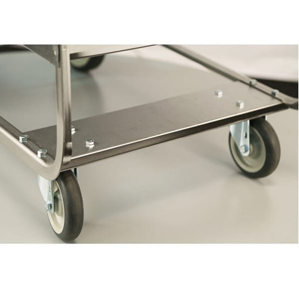 NSF Stainless Steel 3 Shelf Utility Cart; 700 Lb Capacity, 15-1/2
