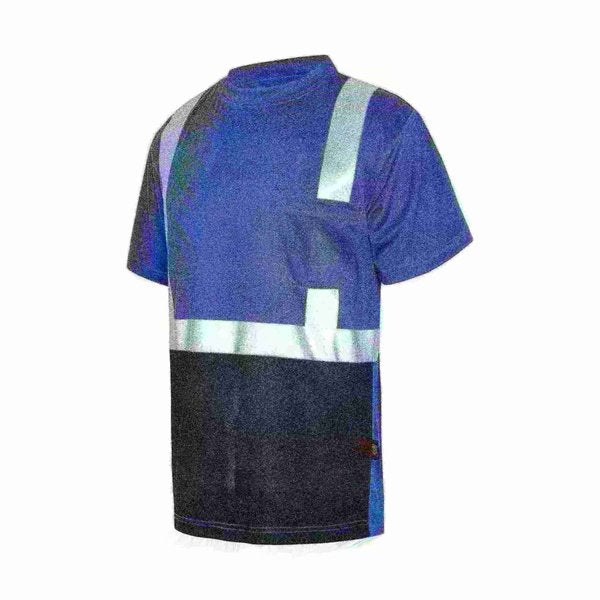 Short Sleeve Safety T-Shirt w/Blk Bottom